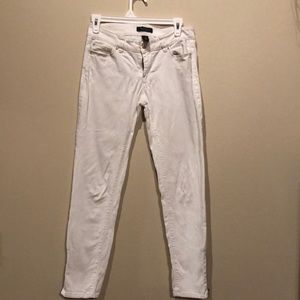 WHBM White Skimmer Jeans